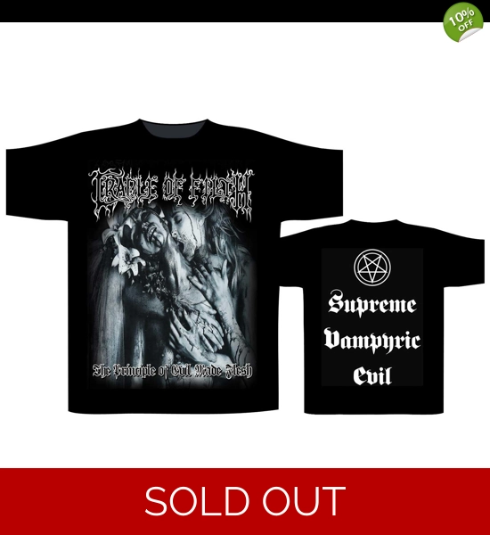 Cradle Of Filth - Supreme Vampiric Evil T-Shirt